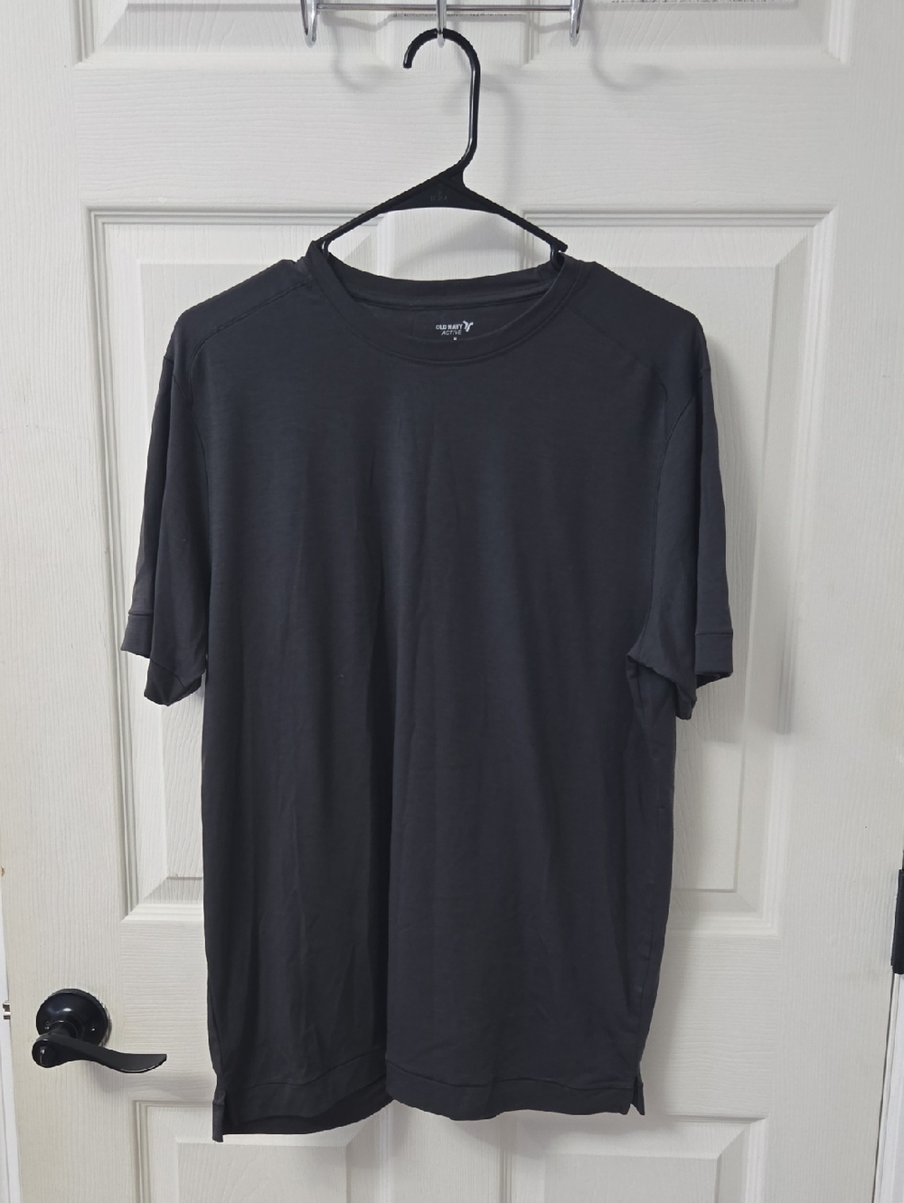 Men's Crew Neck T-Shirt in Dark Charcoal